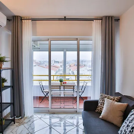 Appartamento 3 Min From With Airco And Balcony - Go4portugal -