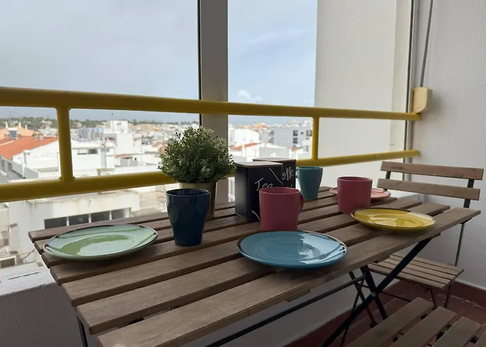 Апартаменты Go4portugal - Lagoa - 3 Min From With Airco And Balcony