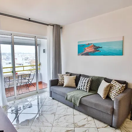 Apartman Go4portugal - Lagoa - 3 Min From With Airco And Balcony