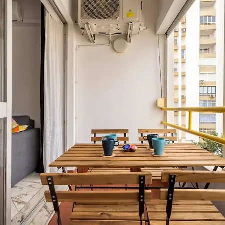 Go4portugal - Lagoa - 3 Min From With Airco And Balcony アパート *